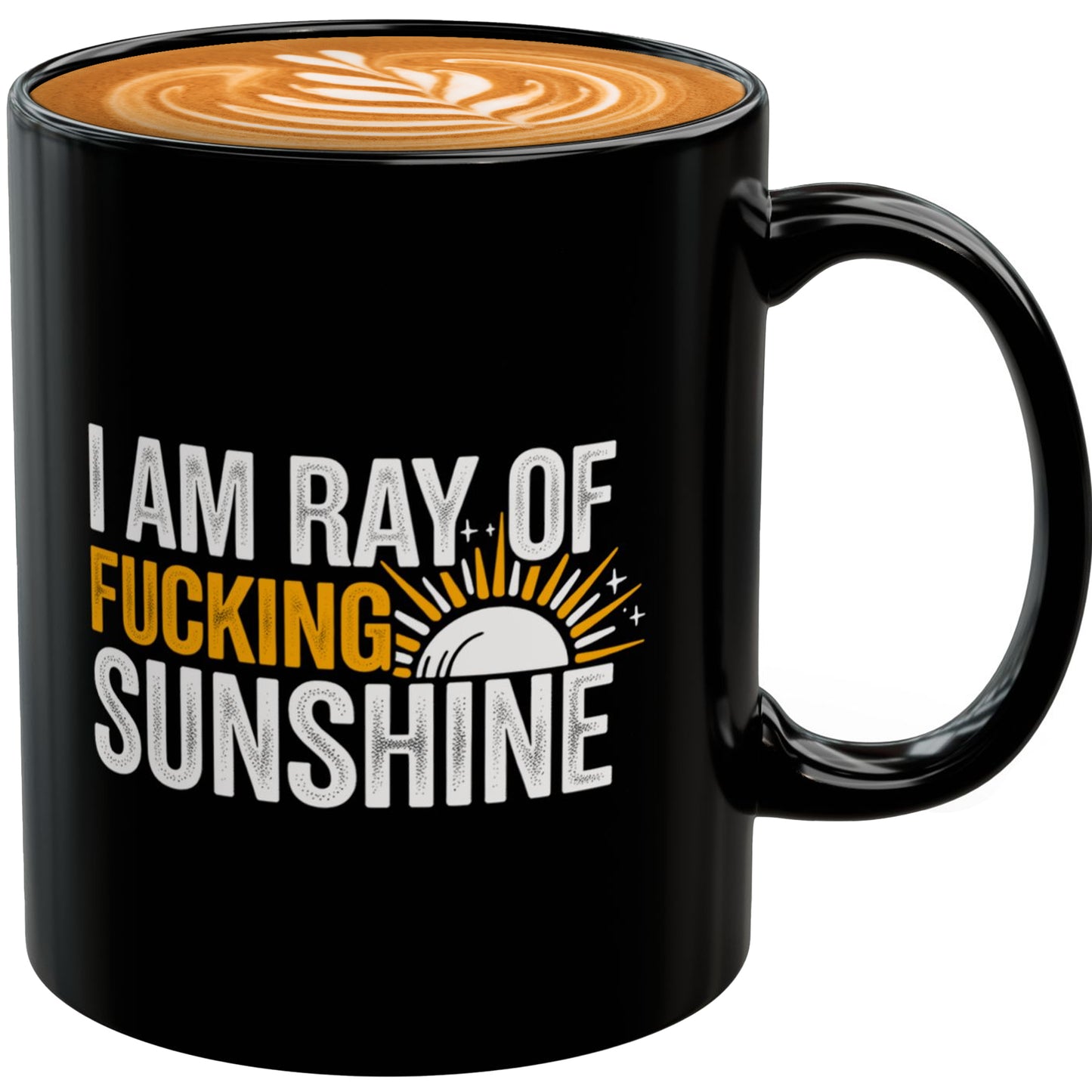 Sarcastic Sunshine Mug – Rude Attitude Humor Coffee Cup for Men & Women