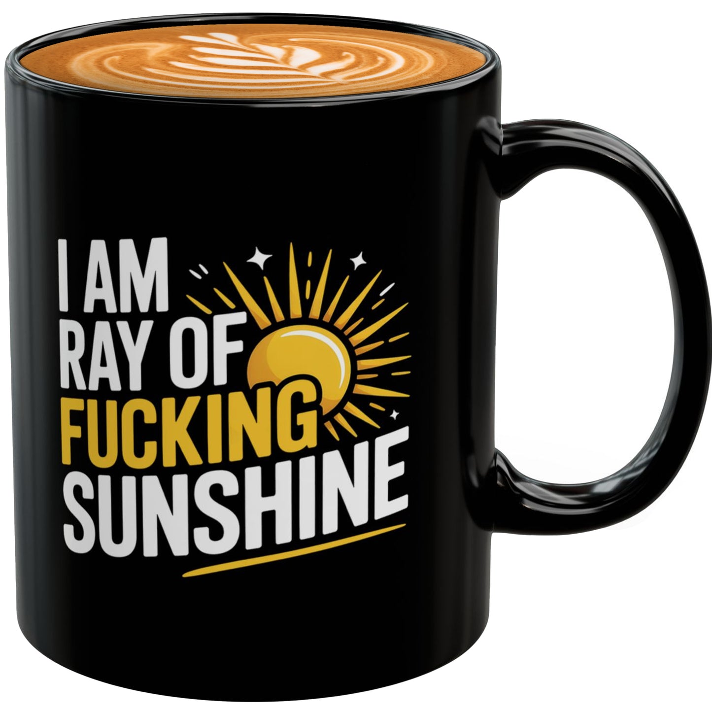 I’m a Ray of Sunshine Mug – Hilarious Rude Gift for Office, Friends, and Family