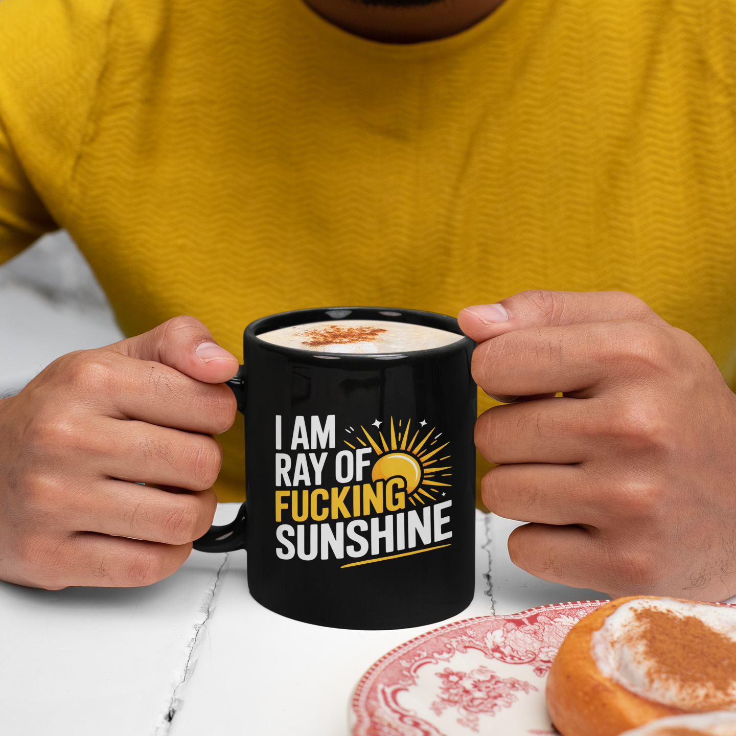 I’m a Ray of Sunshine Mug – Hilarious Rude Gift for Office, Friends, and Family
