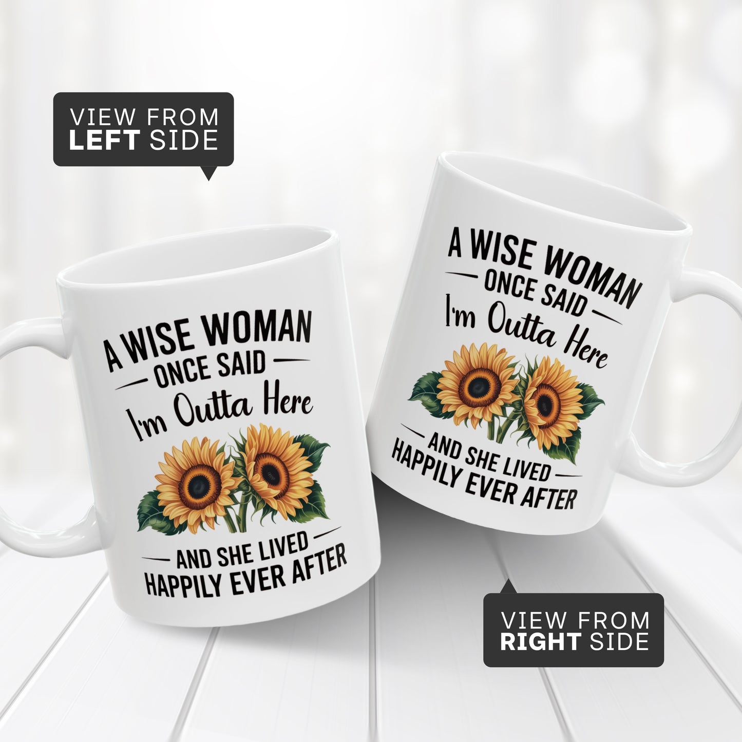 Wise Woman Retirement Gift Mug – 11oz