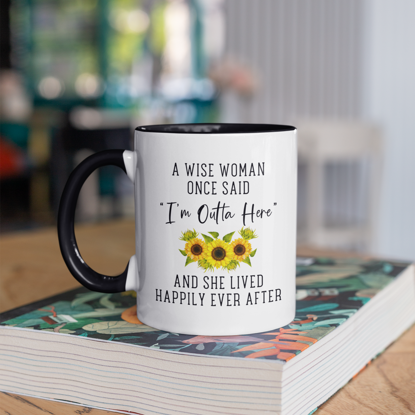 “I’m Outta Here” Novelty Cup – Empower Women
