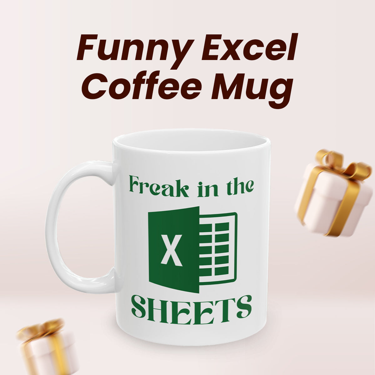 Freak in the Spreadsheets Mug – Accountant Gift