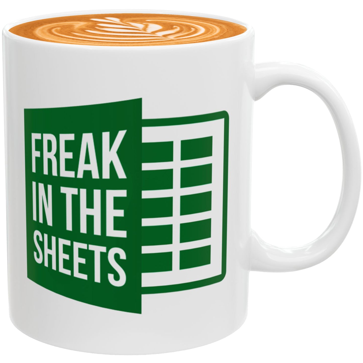 Spreadsheet Humor Mug – Office Birthday Present