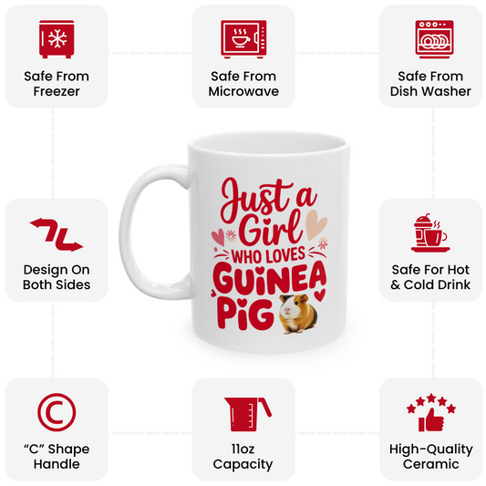 Autumn Guinea Pig Mug