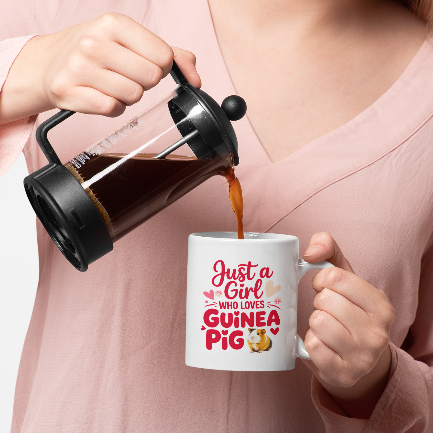 Autumn Guinea Pig Mug