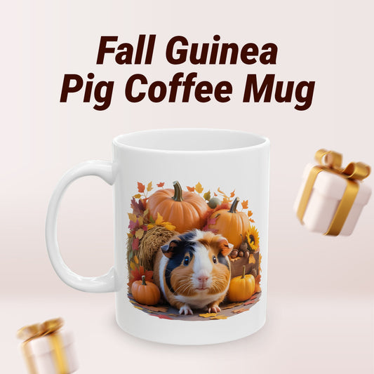 Halloween & Fall Guinea Pig Mug