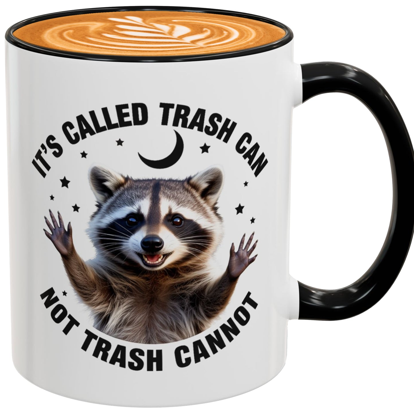 Trash Panda Coffee Mug – Quirky Wordplay Gift for Coworkers