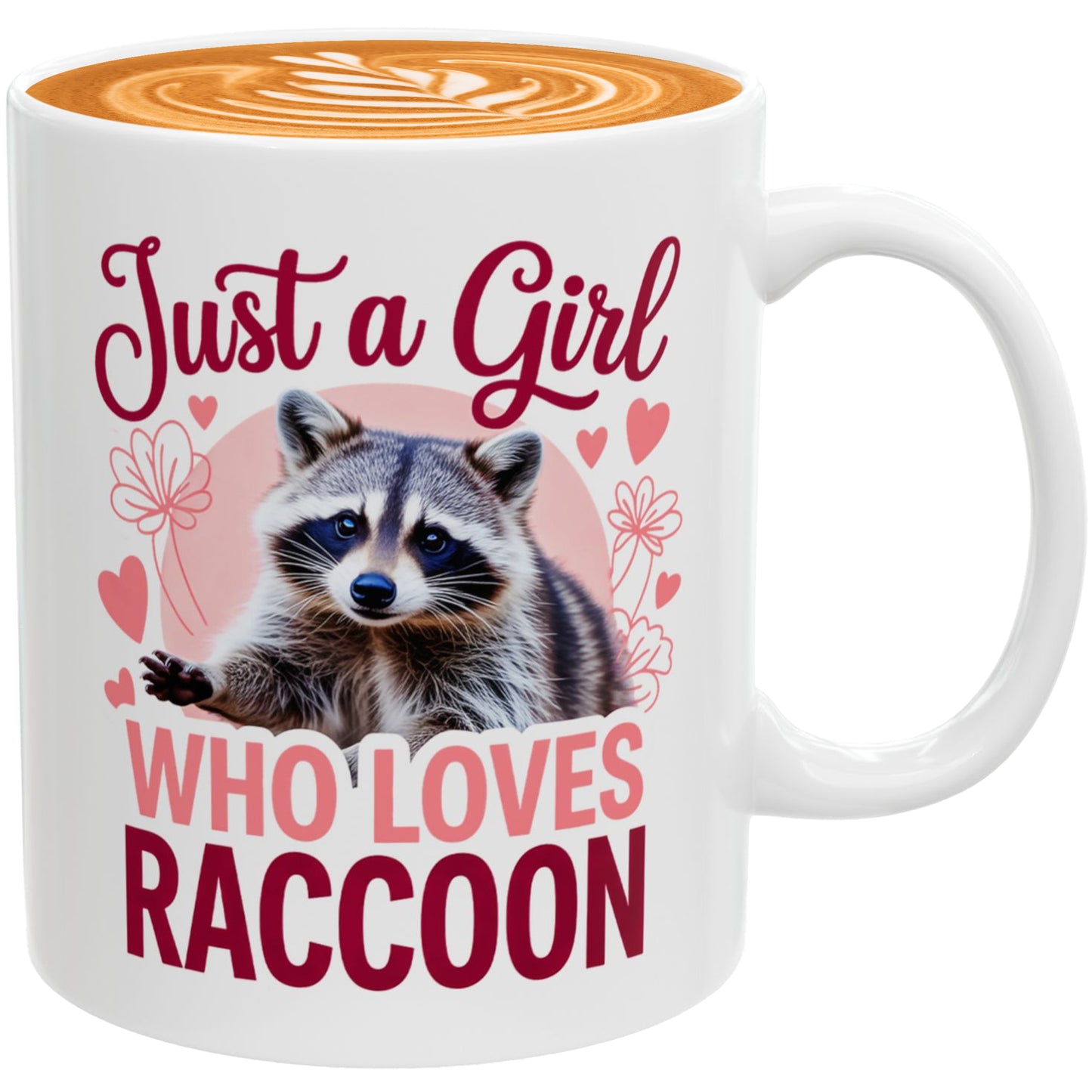 Funny Raccoon Coffee Mug – Trash Panda Lover Gift for Girls