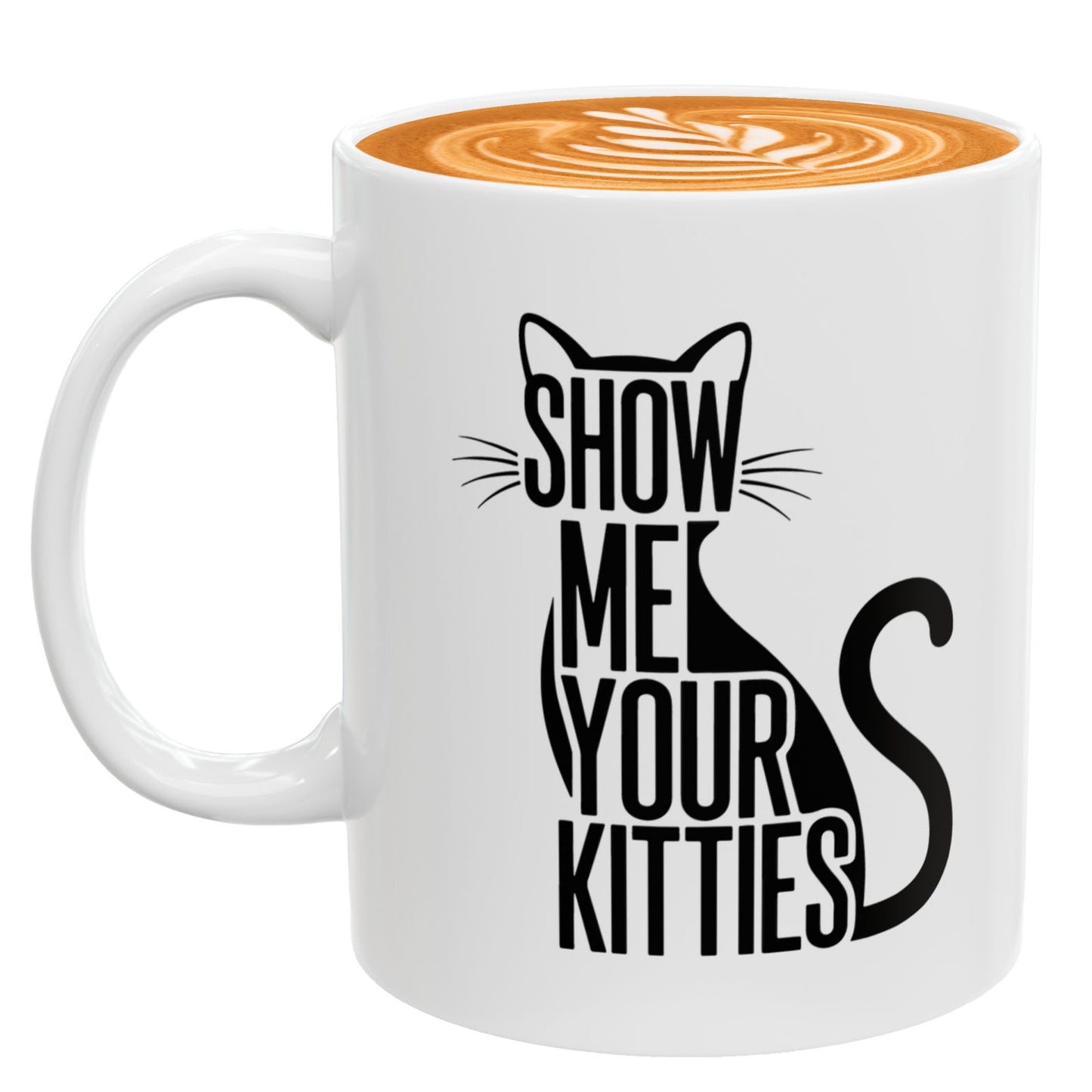 Show Me Your Kitties Coffee Mug – Cute Cat Gift for Cat Lovers (11oz, 15oz)