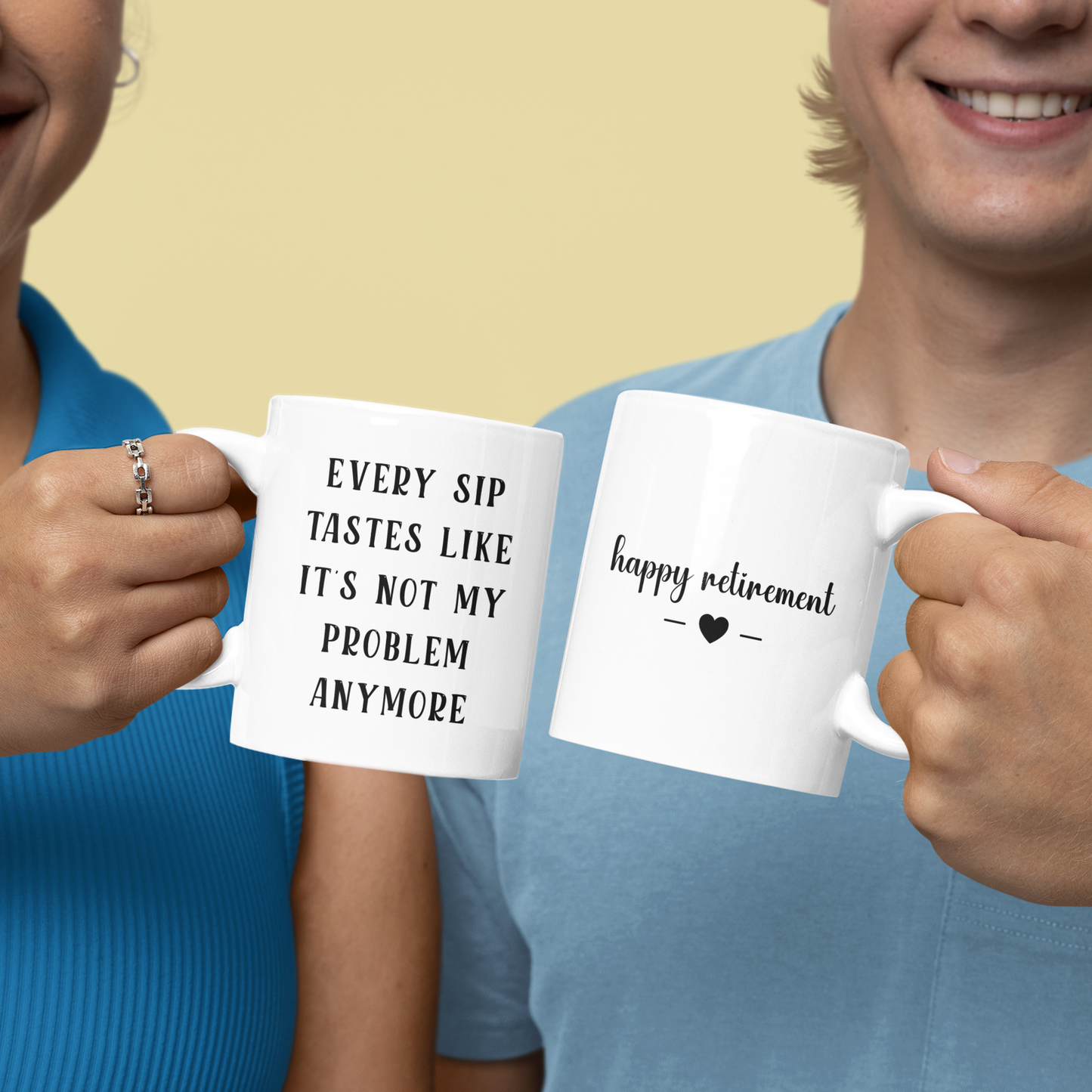 Every Sip Tastes Like It’s Not My Problem – Humorous Mug for Men & Women