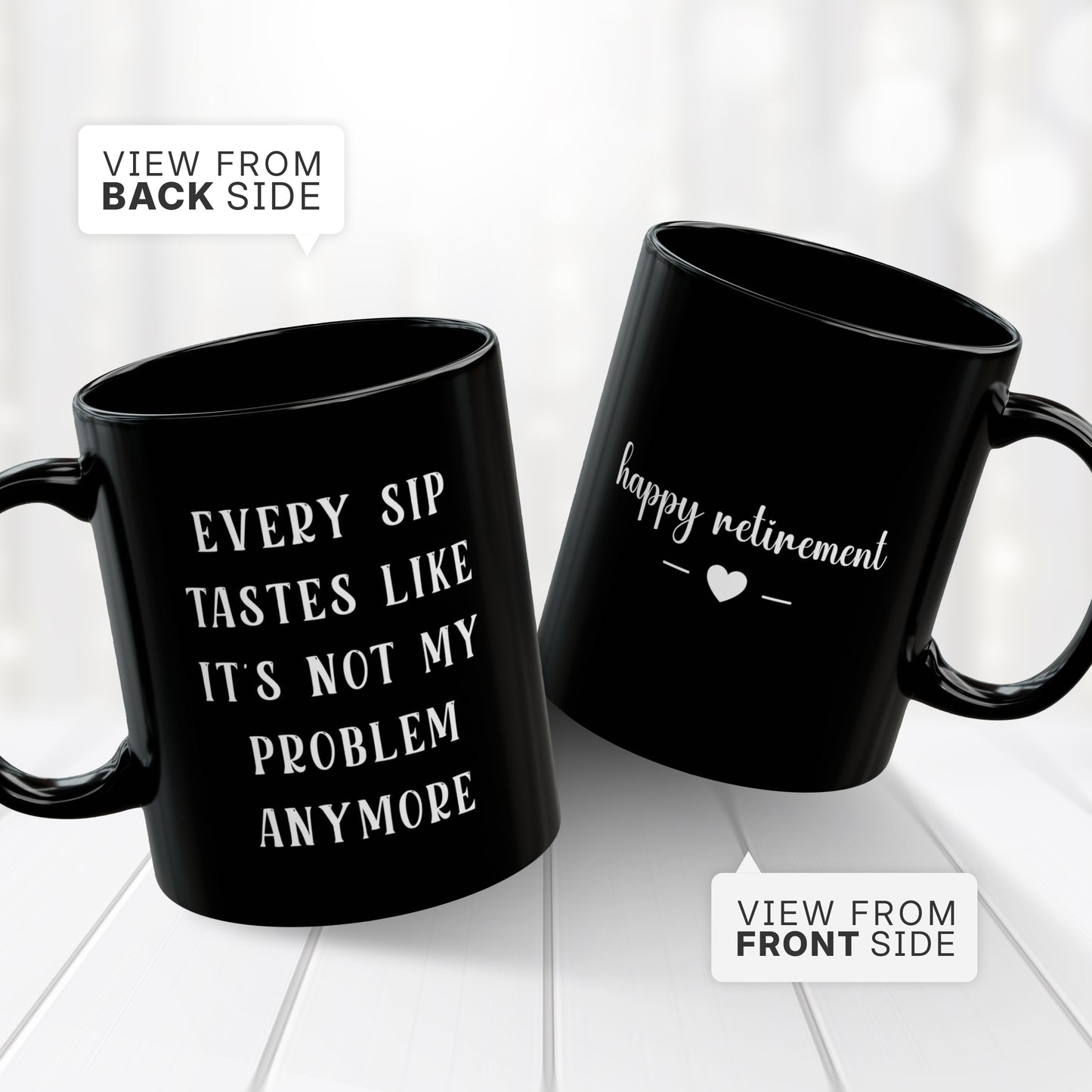 Every Sip Tastes Like It’s Not My Problem – Funny Coffee Cup Gift