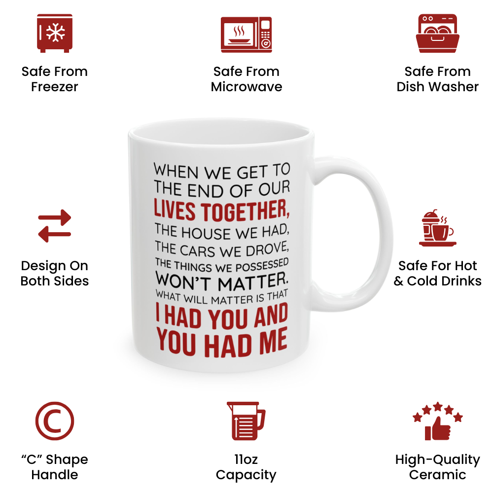 You And Me We Got This Coffee Mug – Wedding Present