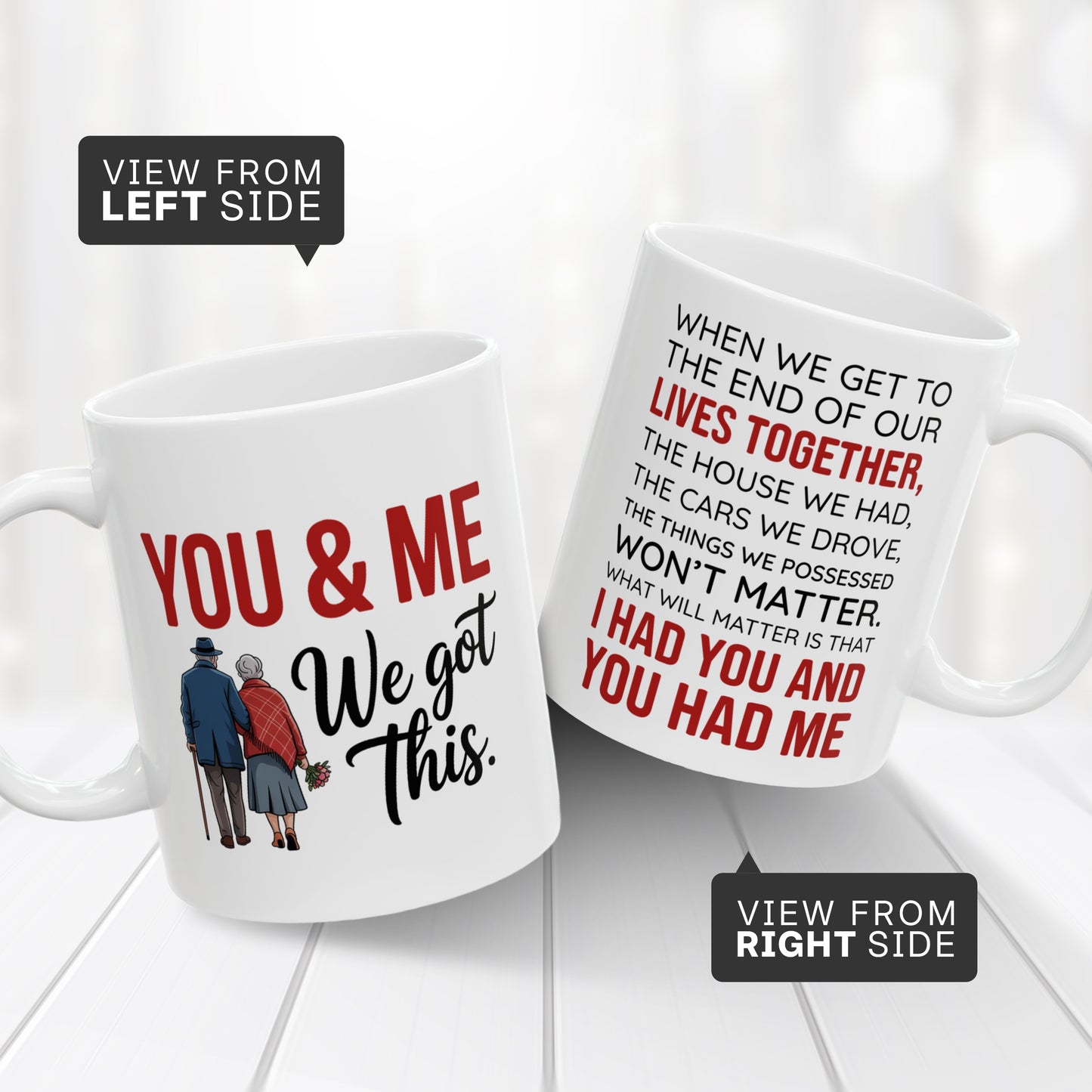 You And Me We Got This Coffee Mug – Wedding Present