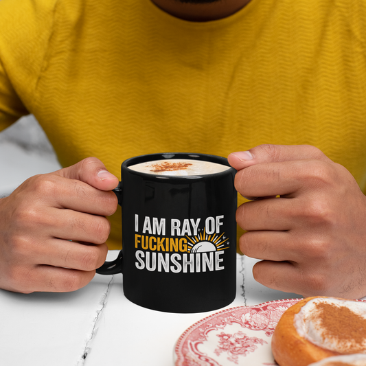 Sarcastic Sunshine Mug – Rude Attitude Humor Coffee Cup for Men & Women