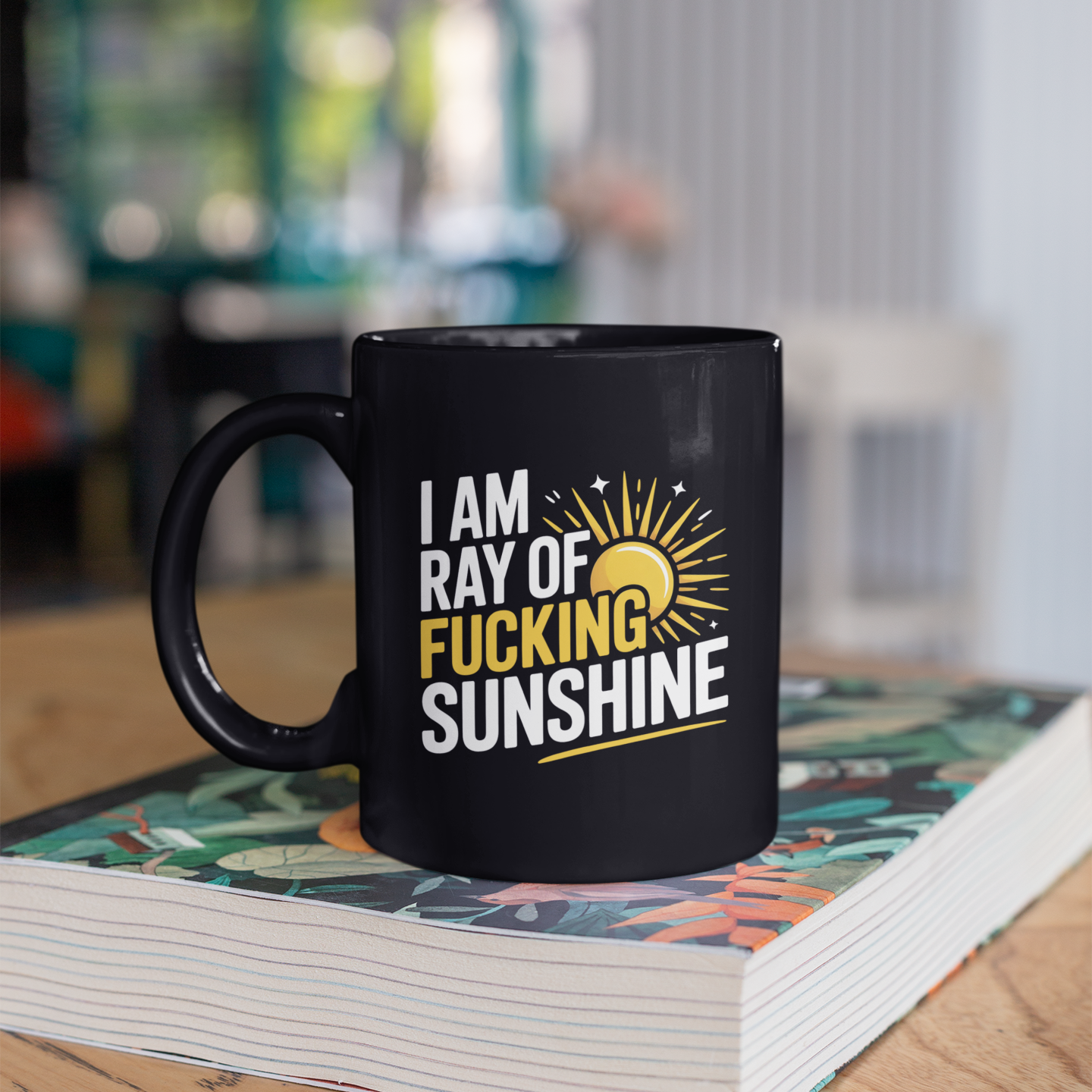 I’m a Ray of Sunshine Mug – Hilarious Rude Gift for Office, Friends, and Family