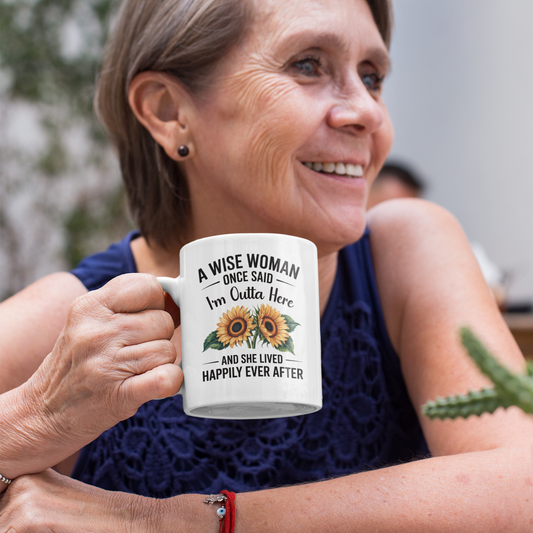 Wise Woman Retirement Gift Mug – 11oz