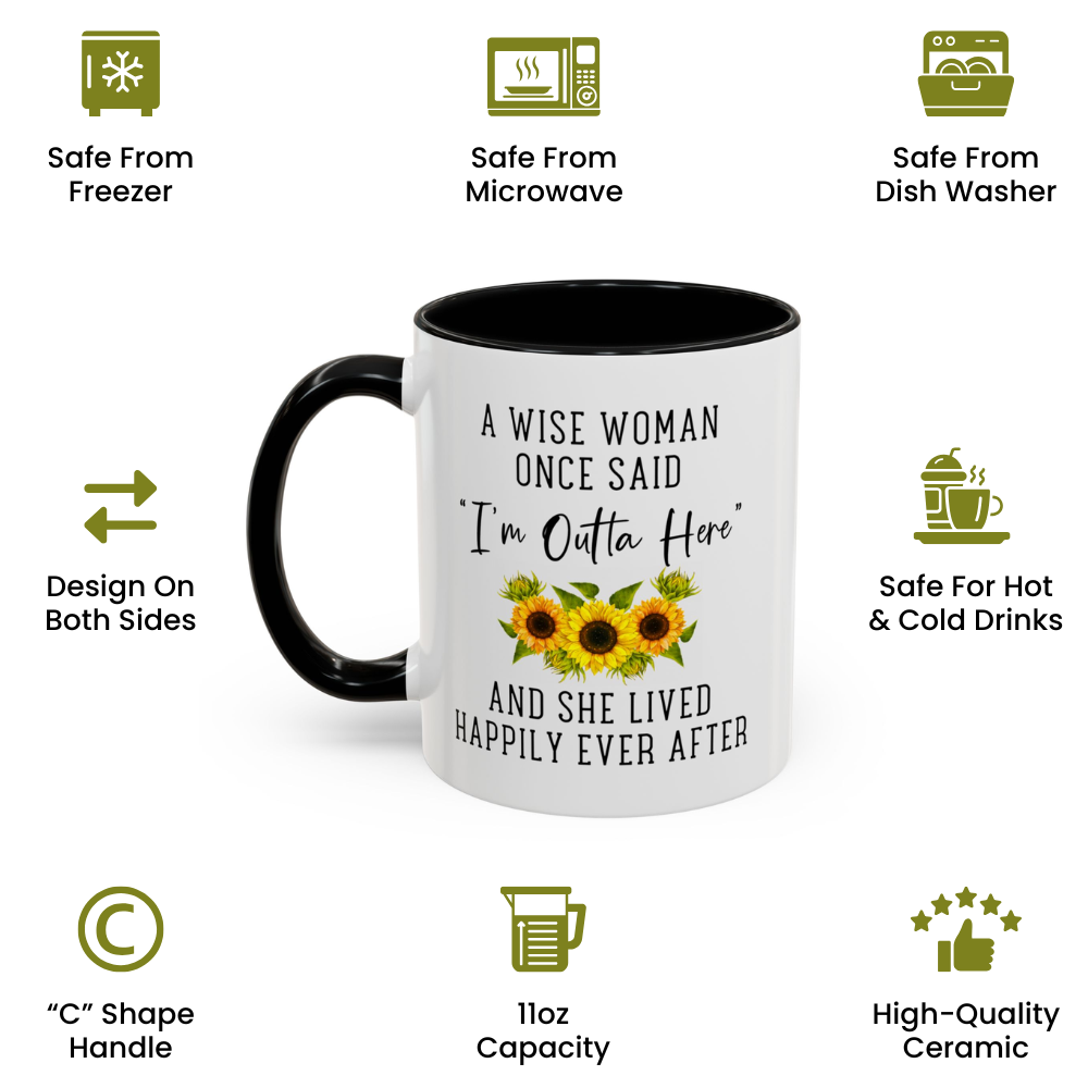 “I’m Outta Here” Novelty Cup – Empower Women