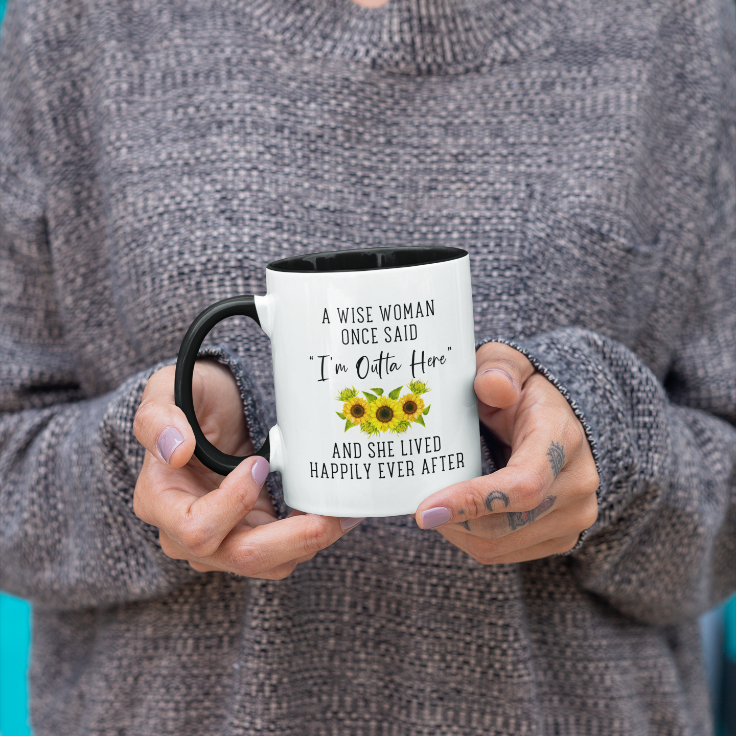 “I’m Outta Here” Novelty Cup – Empower Women
