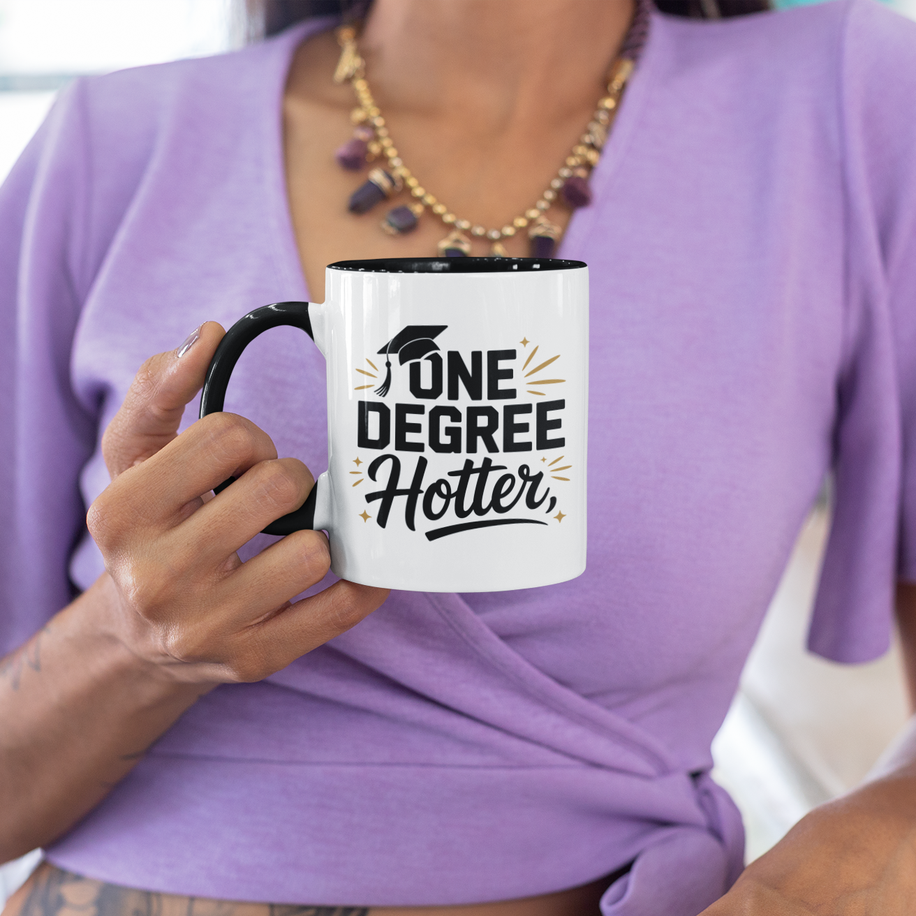 One Degree Hotter Graduation Mug