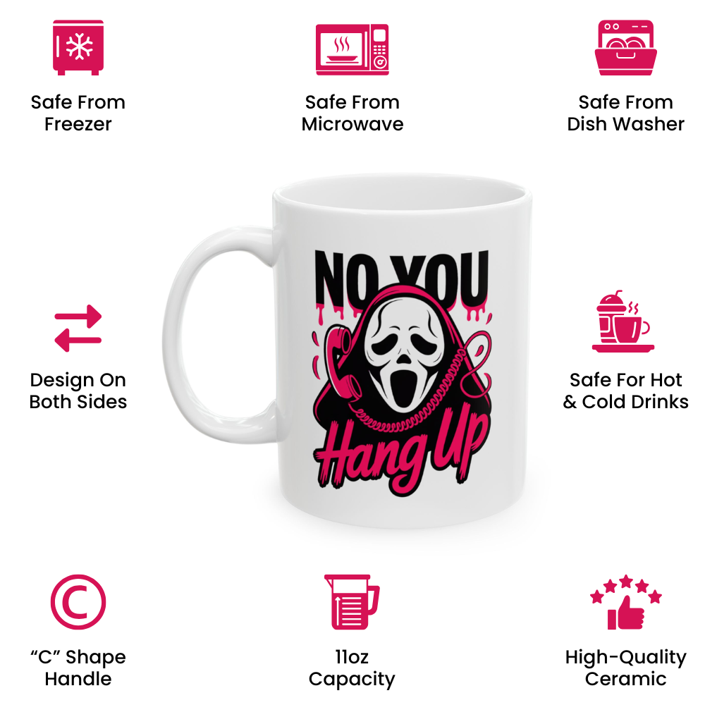 Ghostface Halloween Mug
