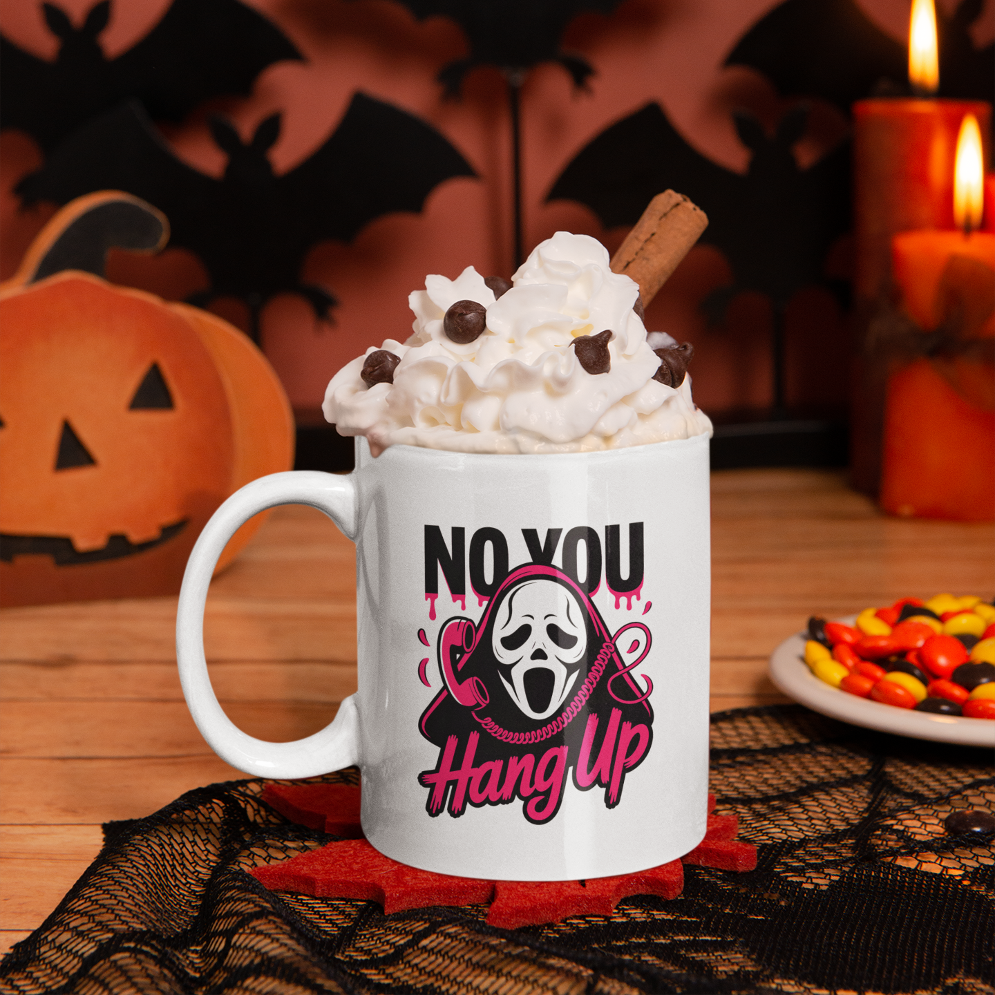 Ghostface Halloween Mug