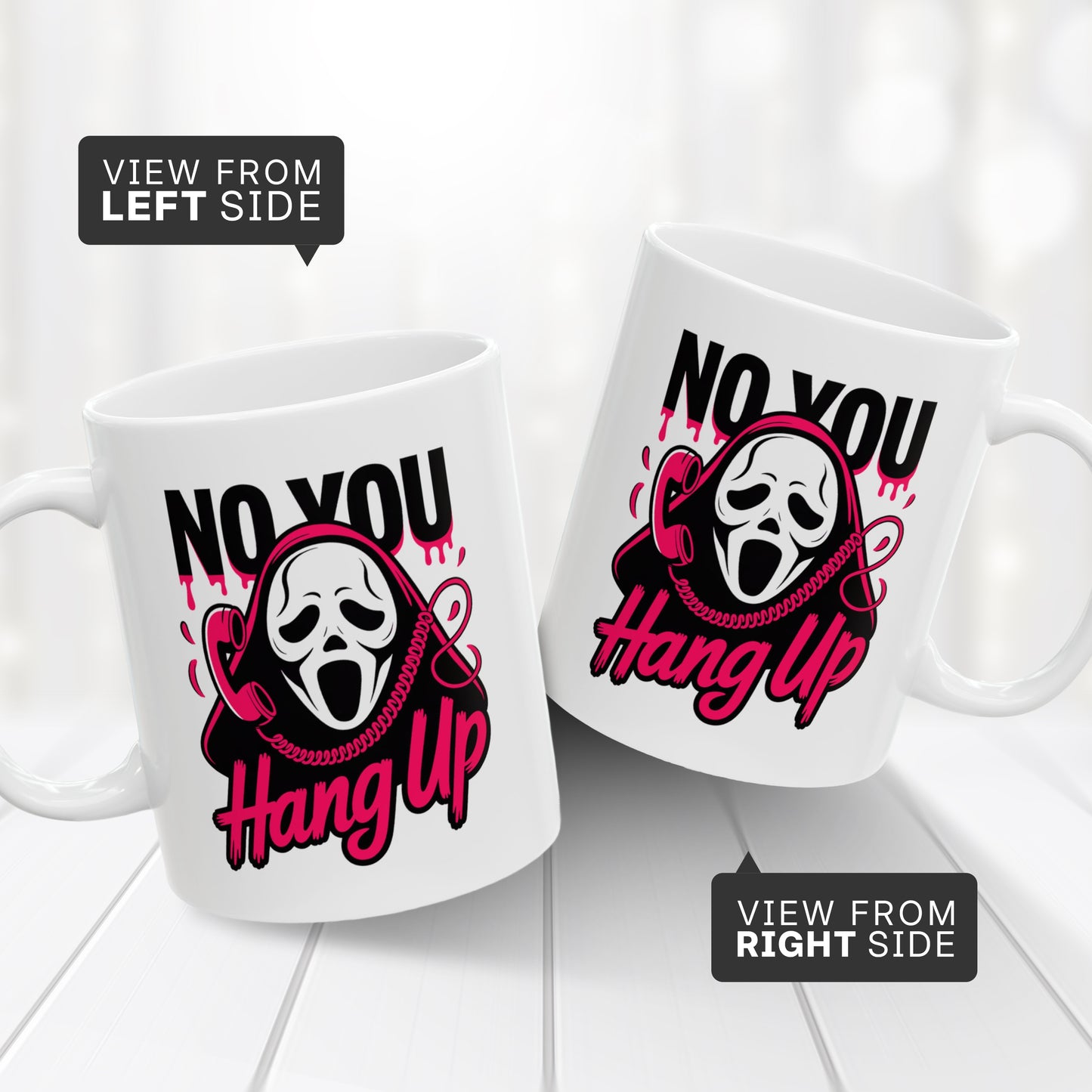 Ghostface Halloween Mug