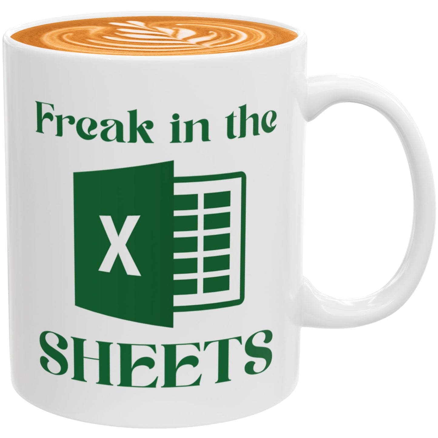 Freak in the Spreadsheets Mug – Accountant Gift