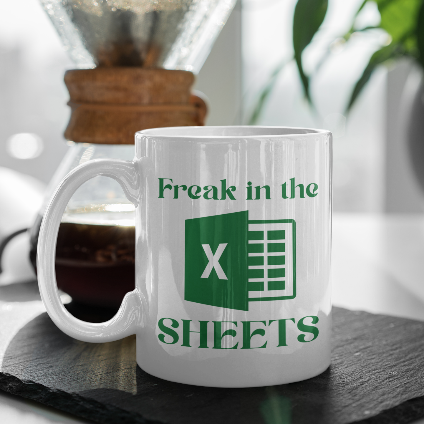Freak in the Spreadsheets Mug – Accountant Gift