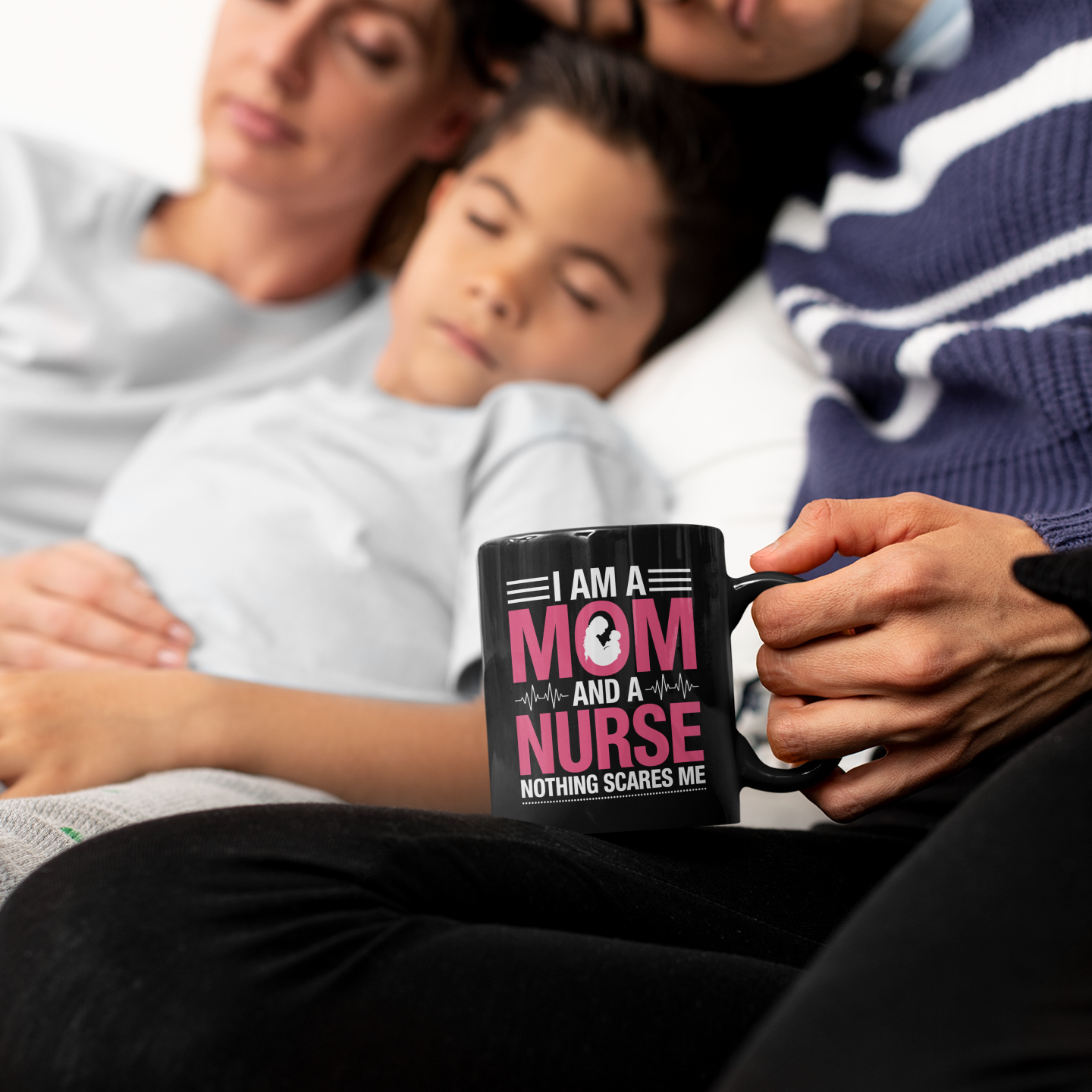 I Am a Mom and a Nurse Mug – Funny Coffee Cup for Moms & Nurses
