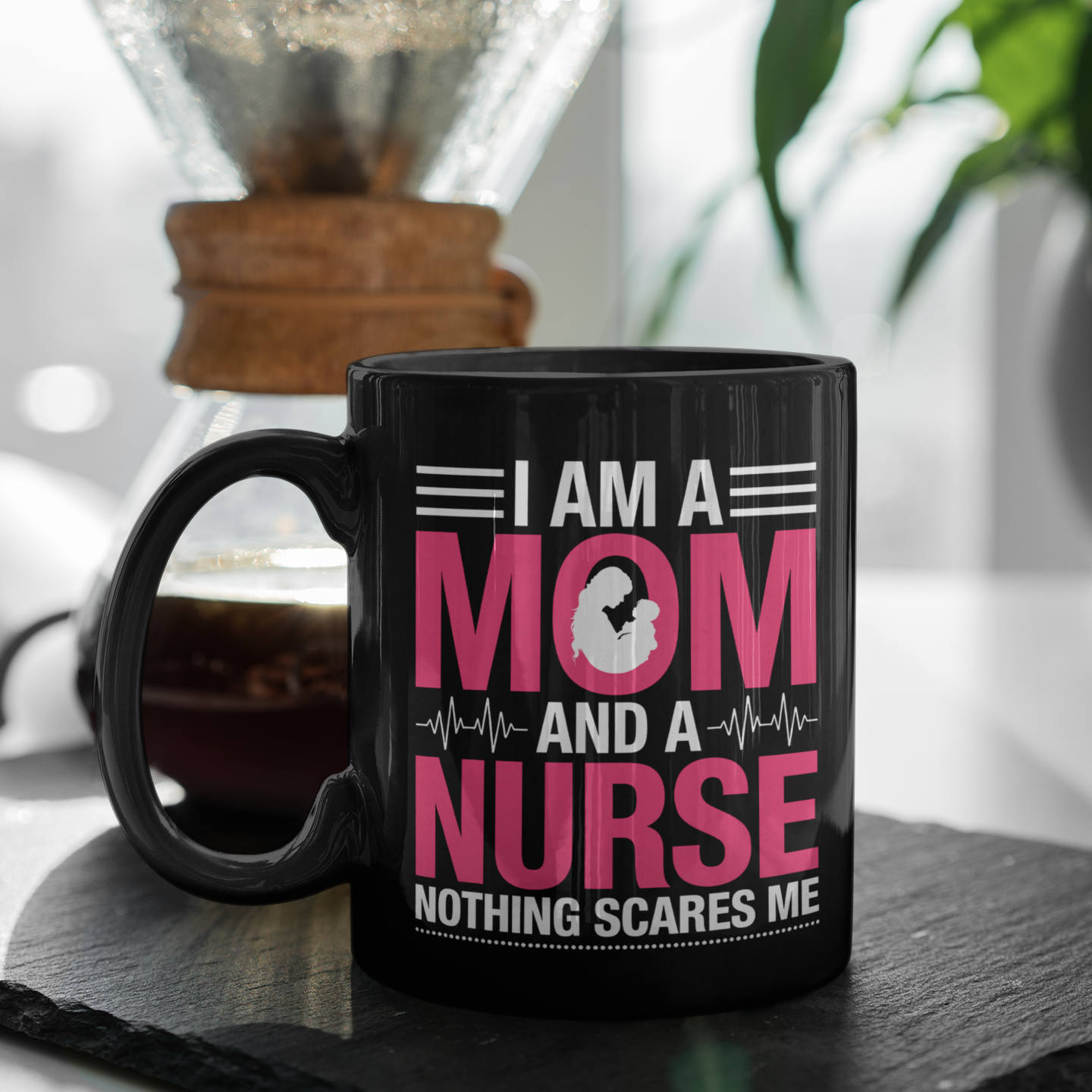 I Am a Mom and a Nurse Mug – Funny Coffee Cup for Moms & Nurses