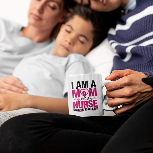 Inspirational Nurse Mom Mug – Mother’s Day & Nurse Appreciation Gift