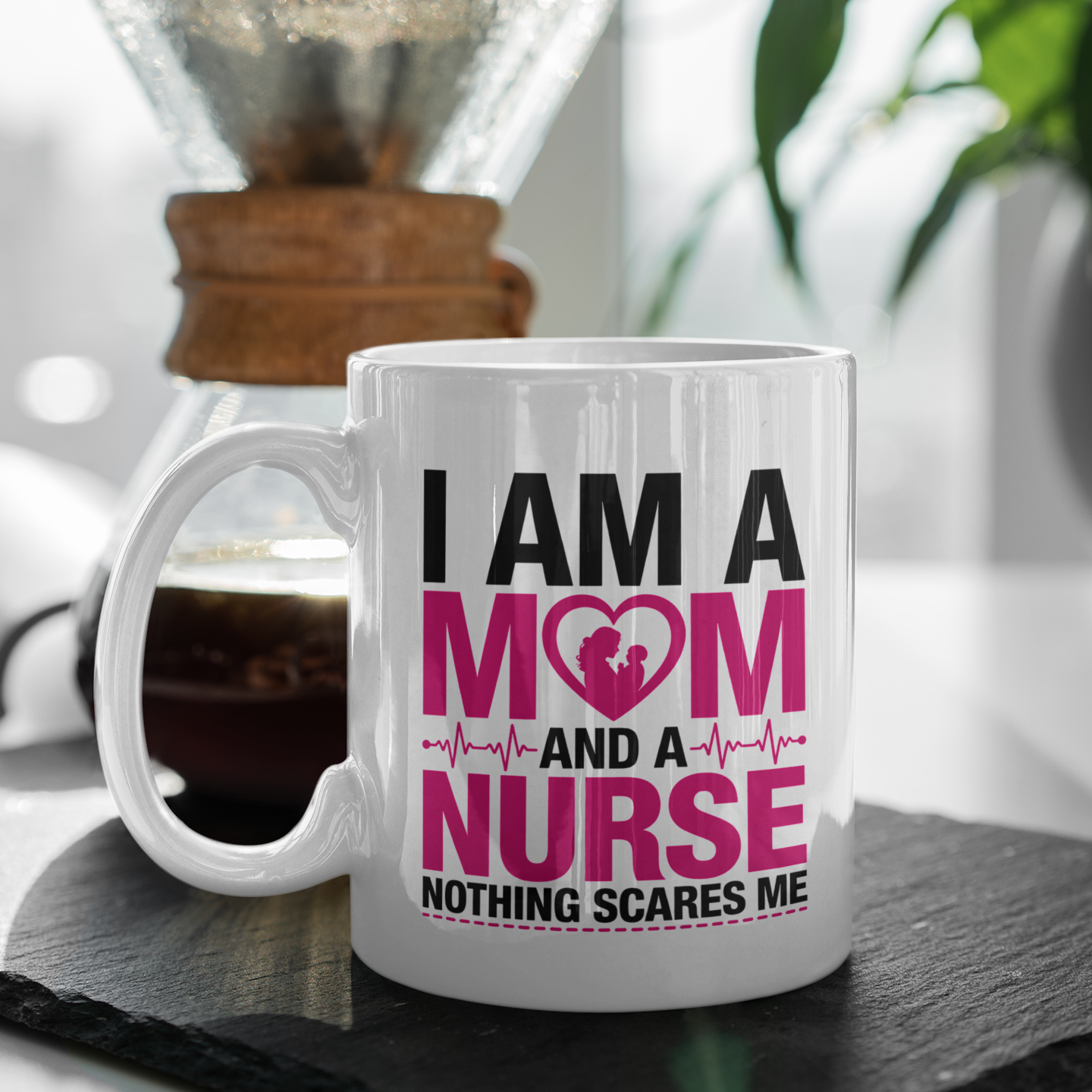 Inspirational Nurse Mom Mug – Mother’s Day & Nurse Appreciation Gift