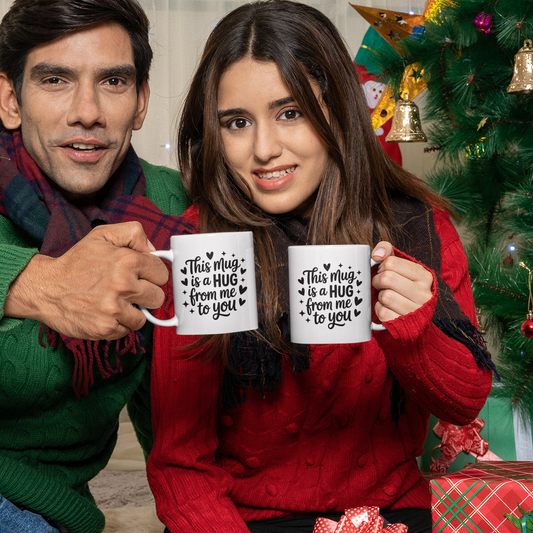 Friendship Hug Mug – A Hug From Me to You Coffee Cup Gift