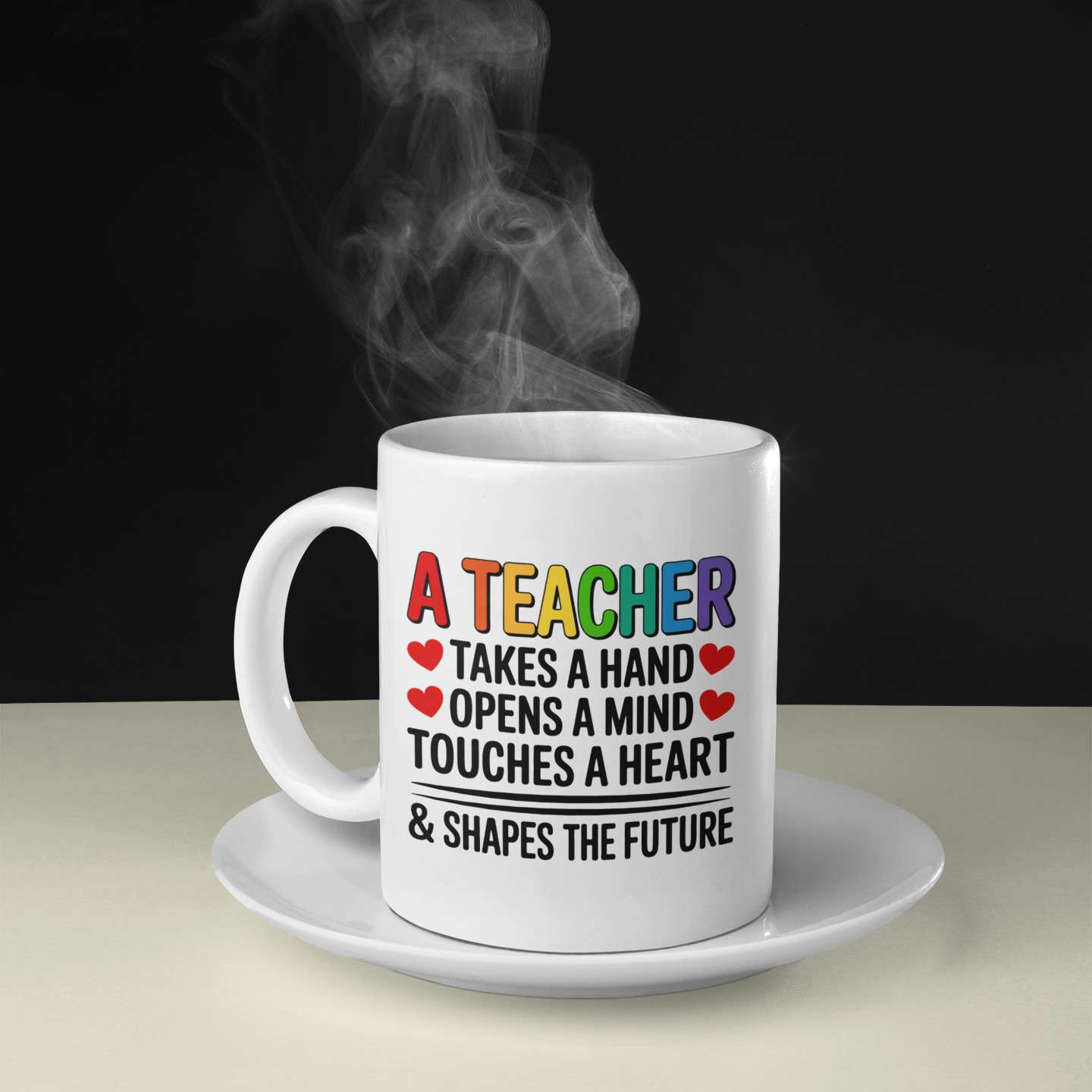 Teacher Appreciation Coffee Mug – Inspirational Thank You Gift for Educators, Women & Men