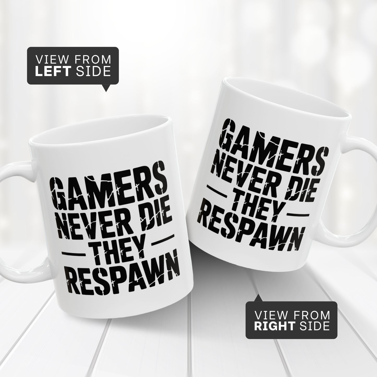 Funny Gamer Mug – Video Game Coffee Cup for Men, Women & Teens