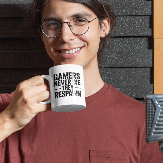 Funny Gamer Mug – Video Game Coffee Cup for Men, Women & Teens