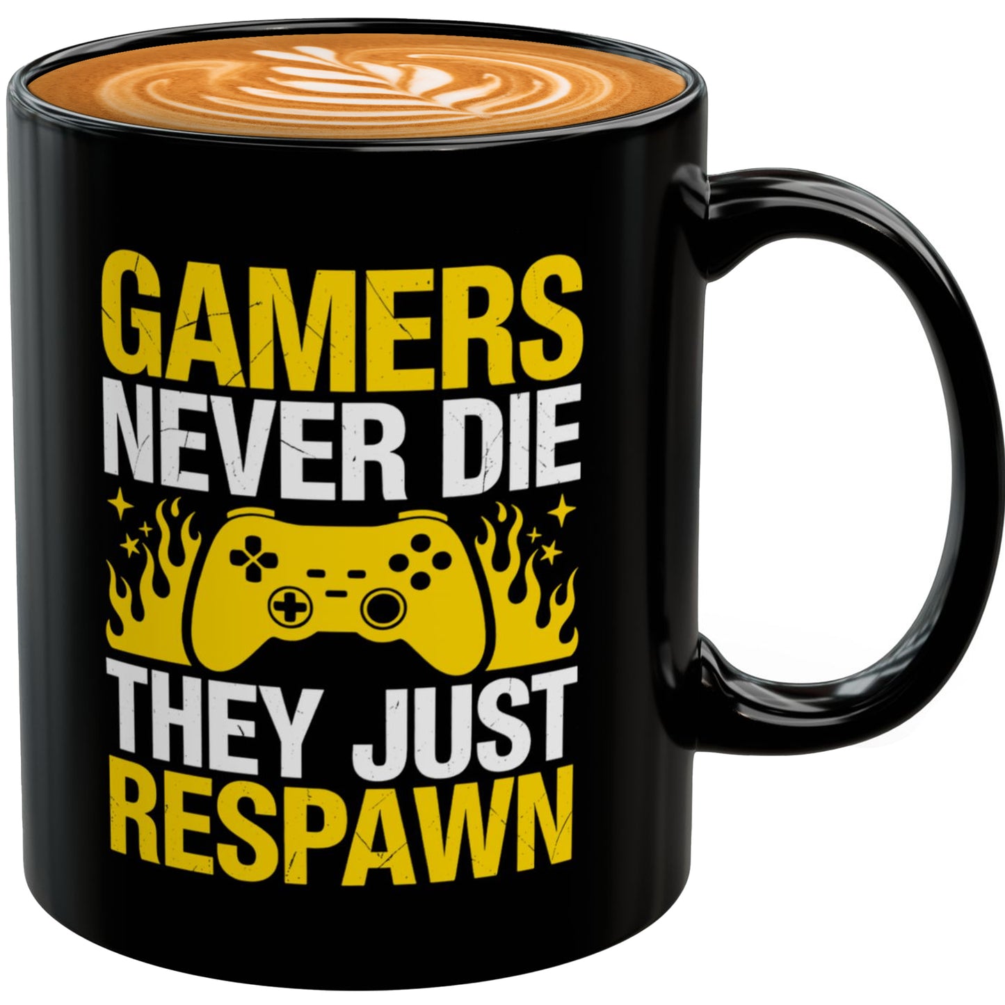 Gaming Coffee Mug – Geek & Nerd Birthday or Christmas Gift Idea