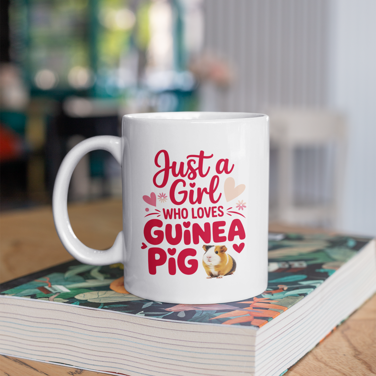 Autumn Guinea Pig Mug