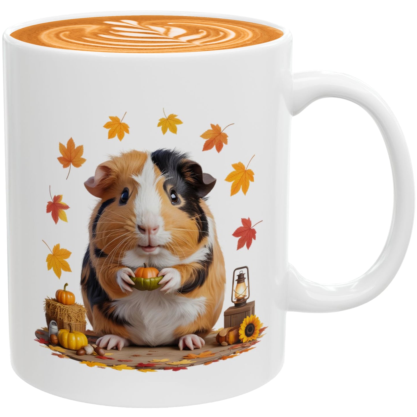 Fall Guinea Pig Coffee Mug 11oz