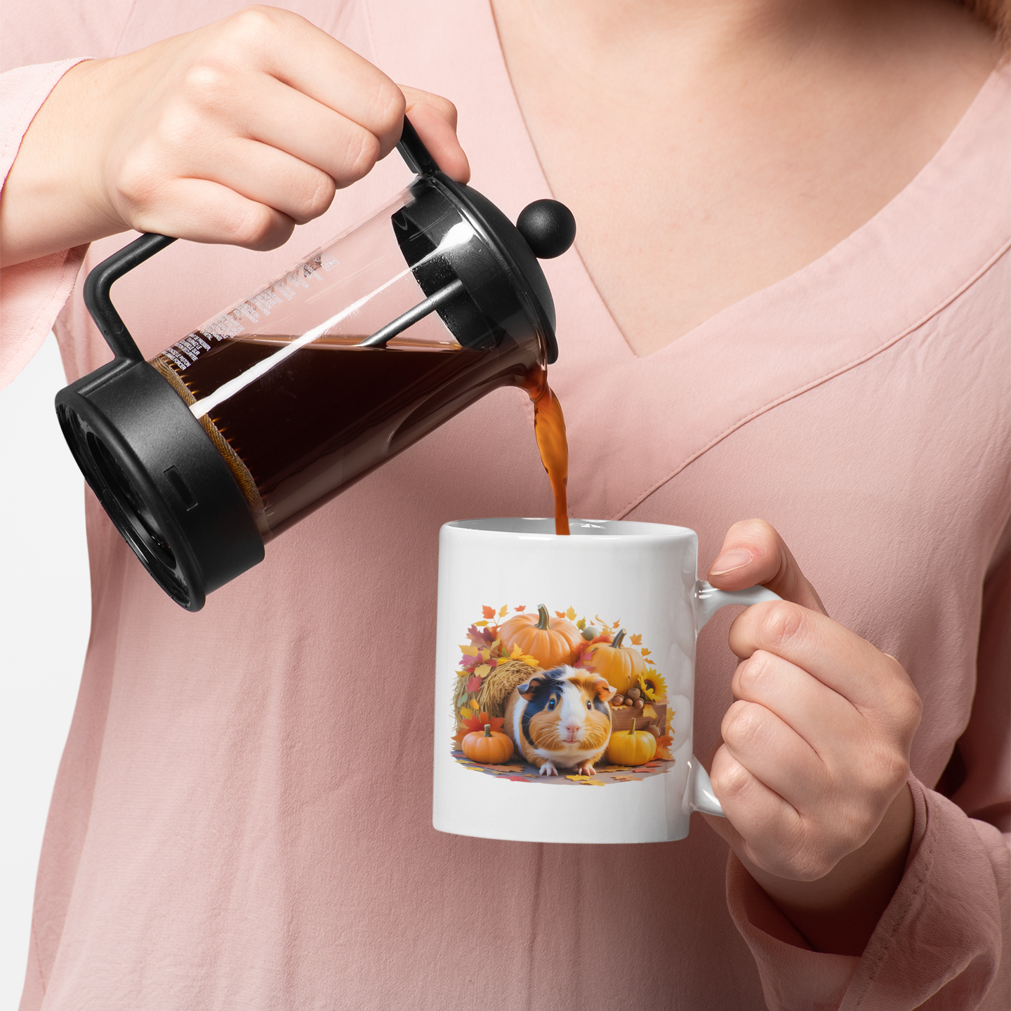 Halloween & Fall Guinea Pig Mug