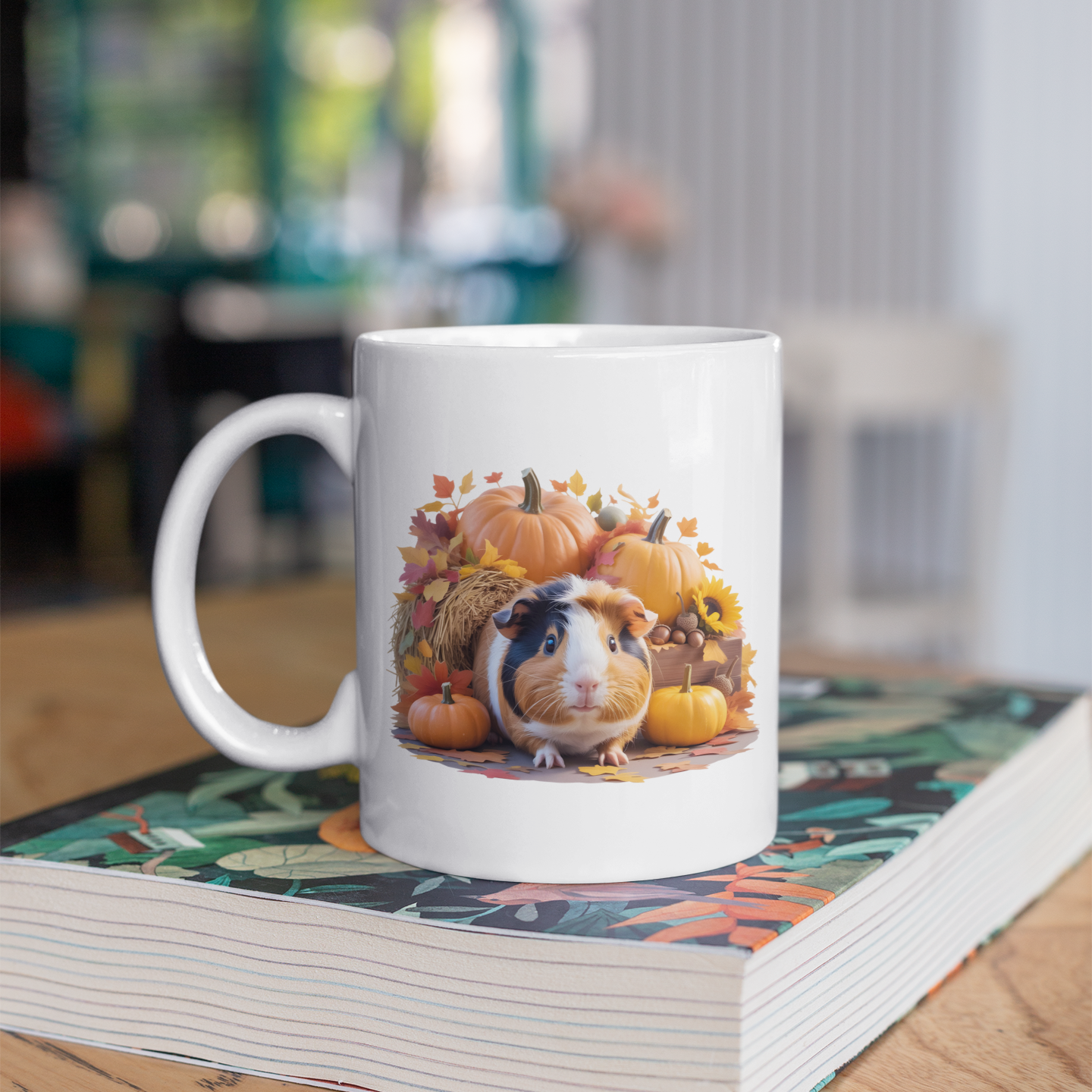 Halloween & Fall Guinea Pig Mug