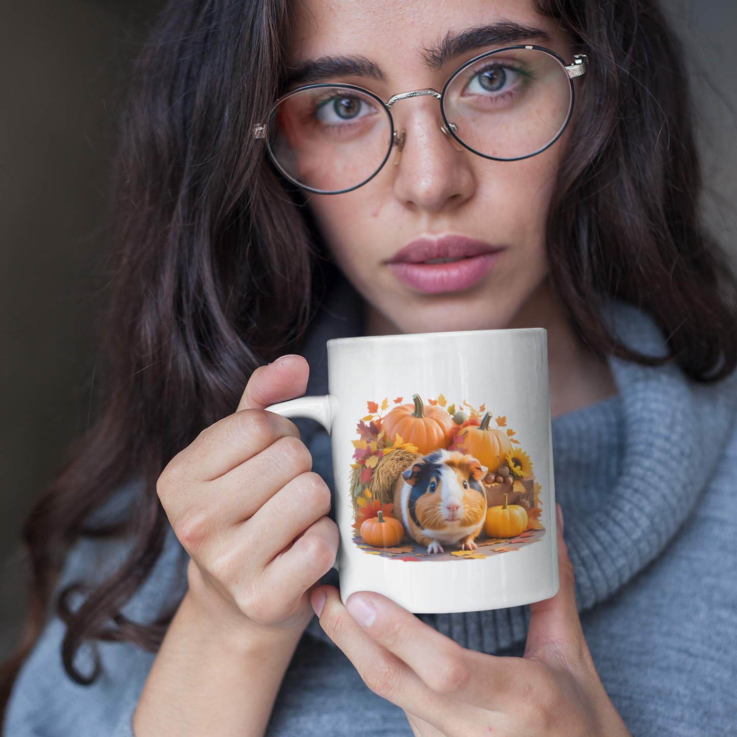 Halloween & Fall Guinea Pig Mug