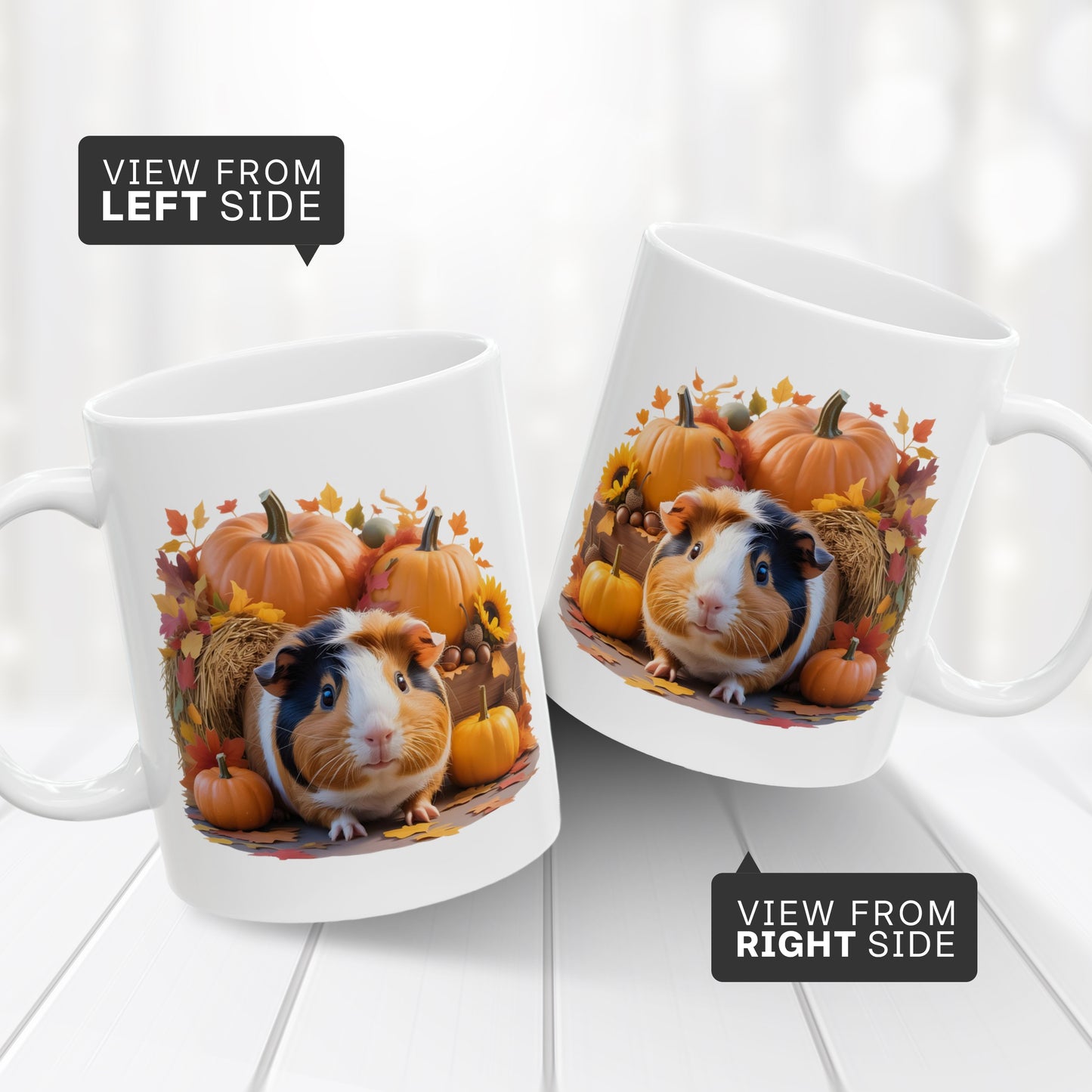 Halloween & Fall Guinea Pig Mug