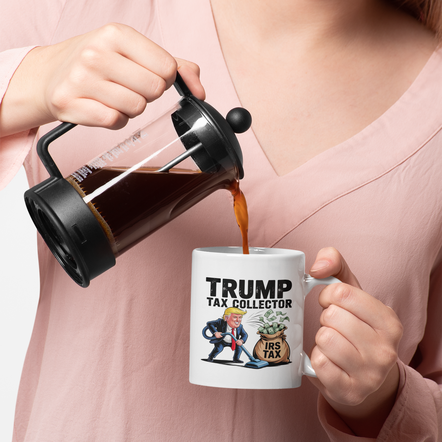 Tax Me If You Can Trump Mug – Funny Political Coffee Cup 11oz