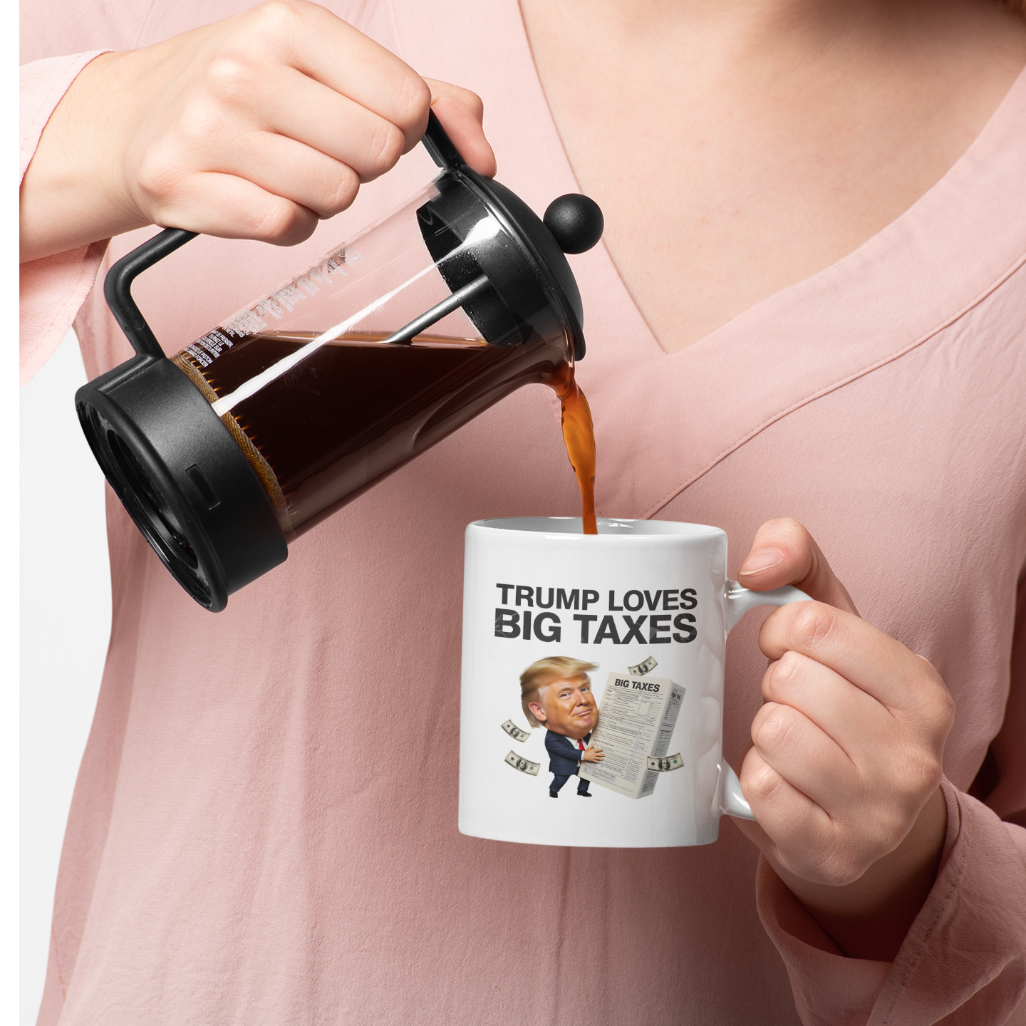 United States of Taxica Mug – Trump Political Humor Coffee Cup