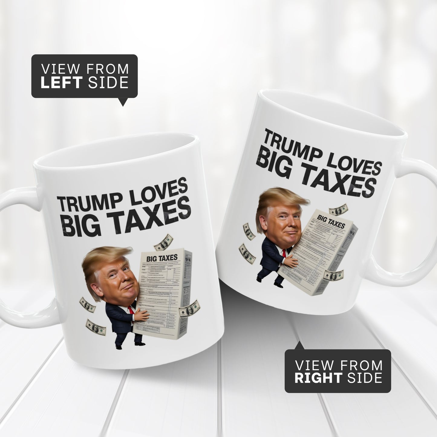 United States of Taxica Mug – Trump Political Humor Coffee Cup