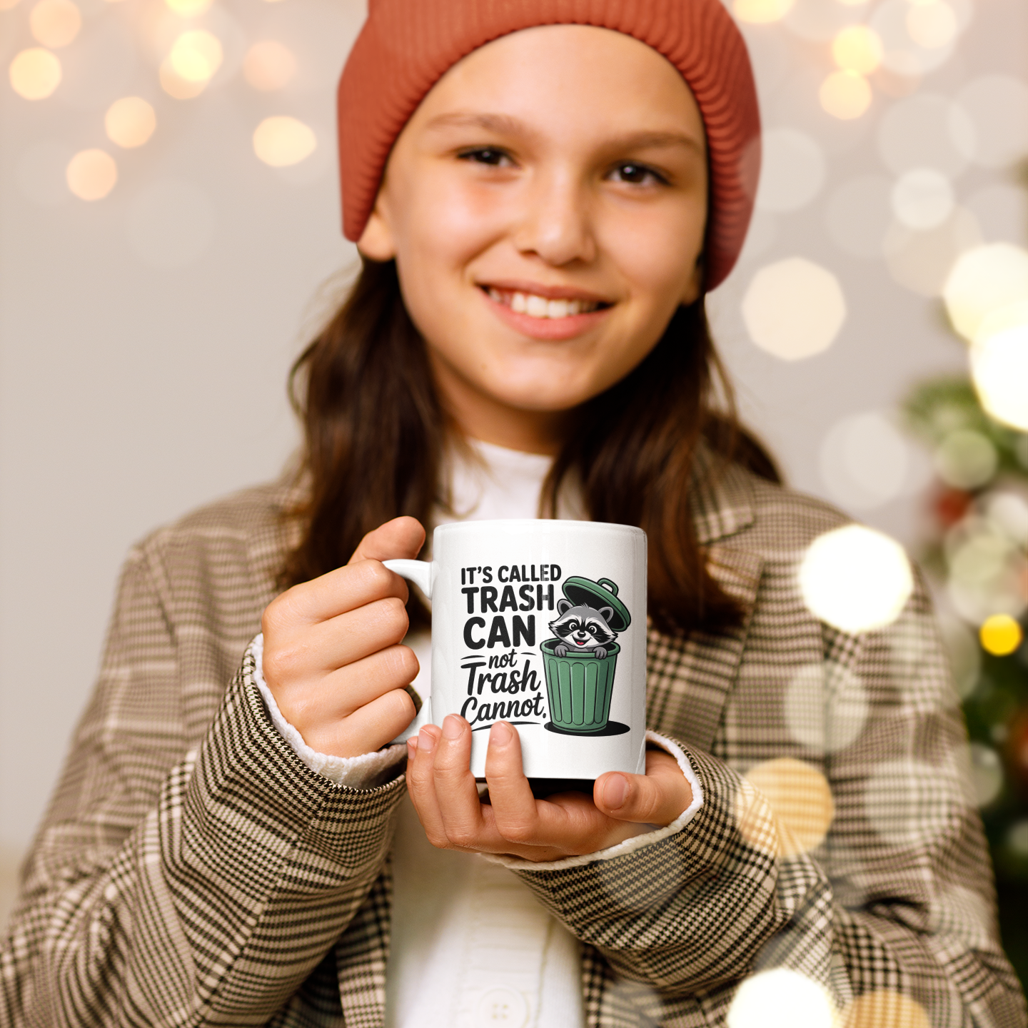 It’s Called Trash Can Not Trash Cannot Mug – Funny Raccoon Cup