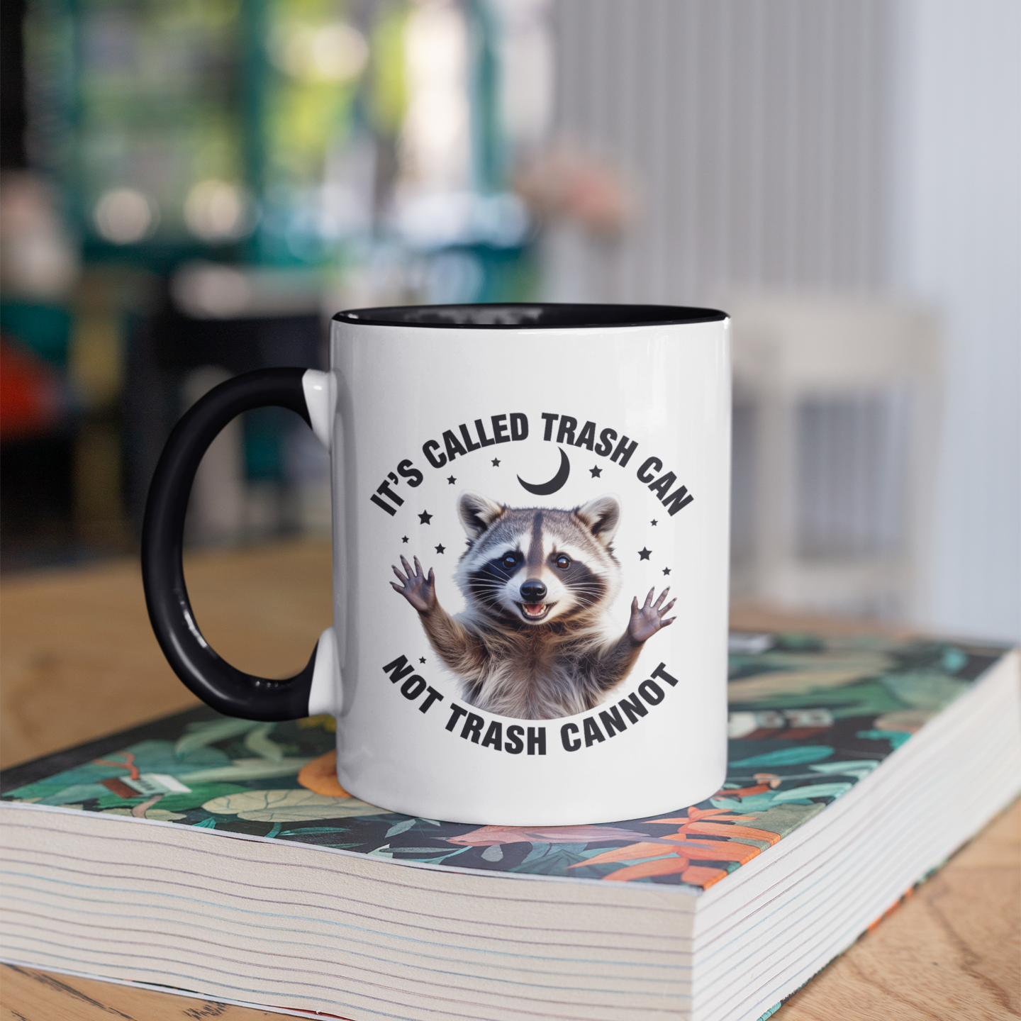 Trash Panda Coffee Mug – Quirky Wordplay Gift for Coworkers
