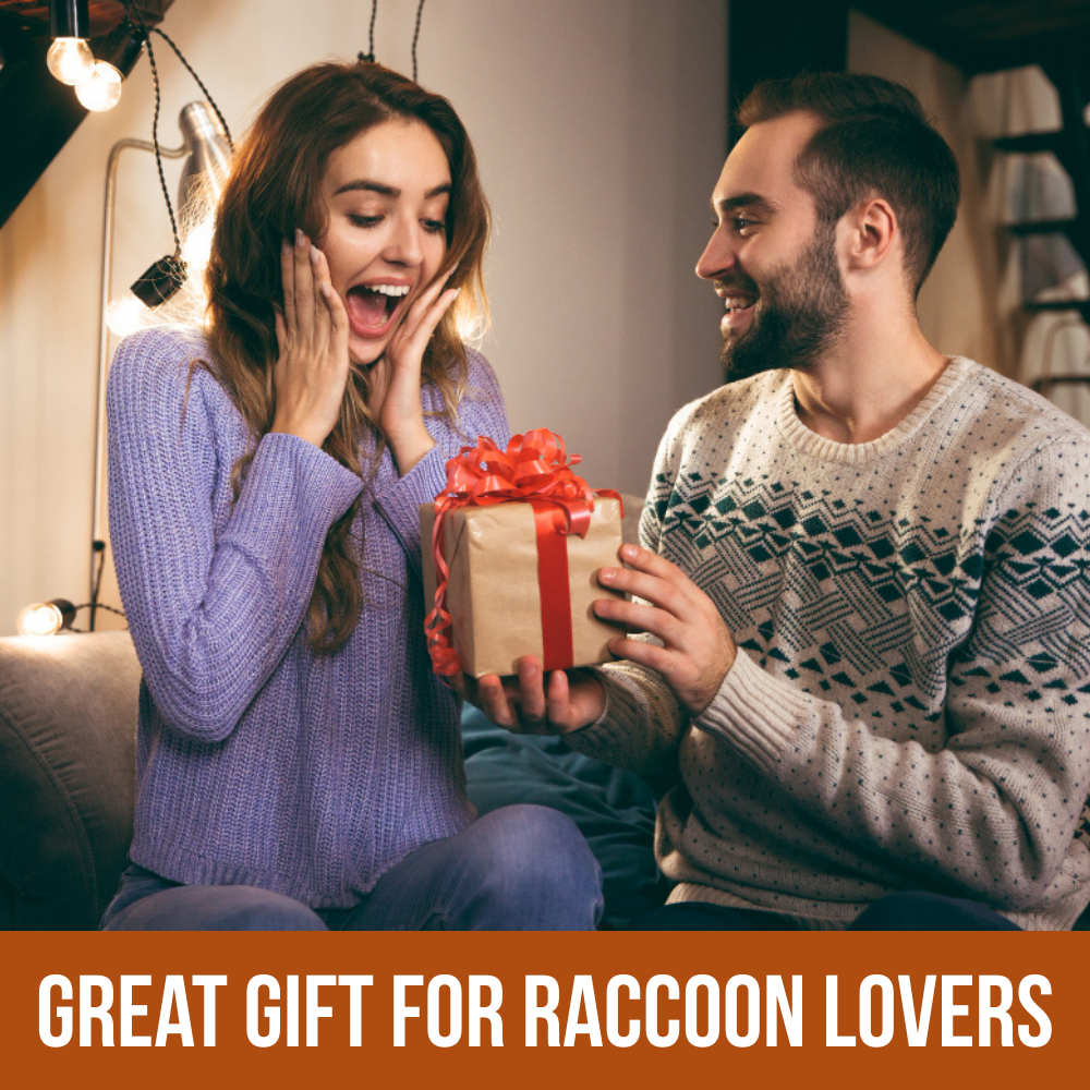 Crazy Raccoon Lady Coffee Cup – Cute Ceramic Mug 11oz
