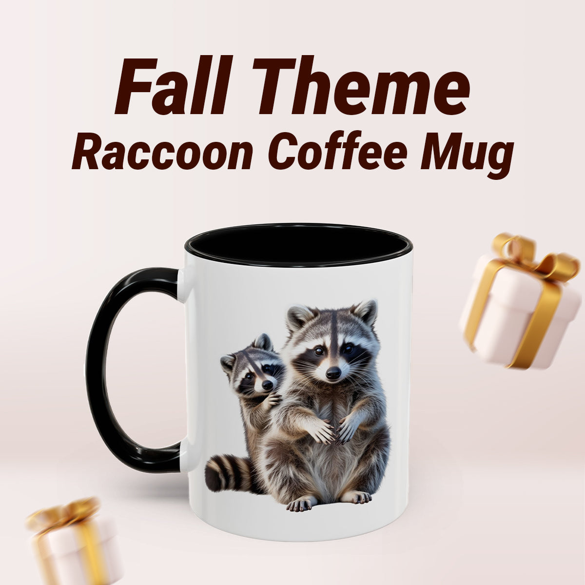 Funny Raccoon Mug – Unique Gift for Women & Animal Lovers